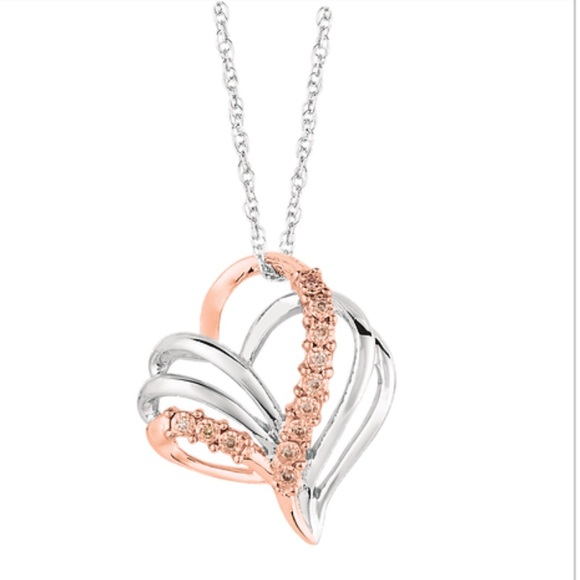 Heart diamond Pendant